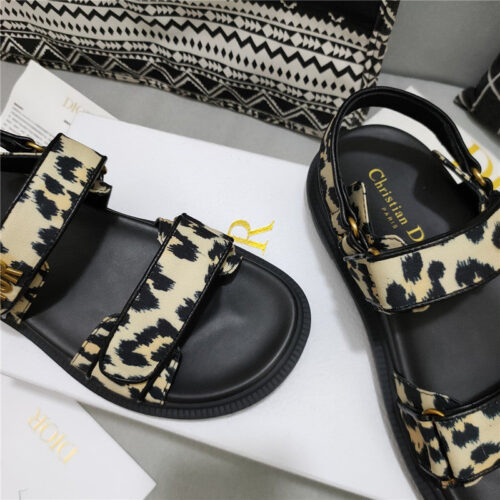 High Quality Luxury Dior Mizza Pattern Dioract Sandals – Style 10054 product detail