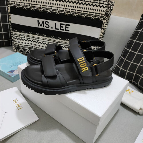High Quality Luxury Dior Mizza Pattern Dioract Sandals – Style 25862 product detail