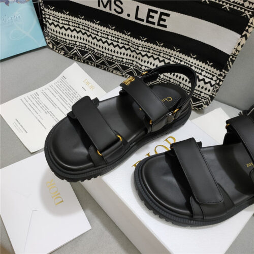 High Quality Luxury Dior Mizza Pattern Dioract Sandals – Style 25862 product detail