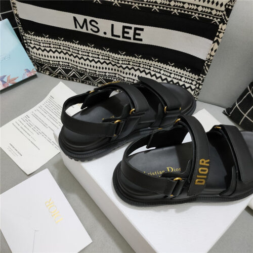 High Quality Luxury Dior Mizza Pattern Dioract Sandals – Style 25862 product detail