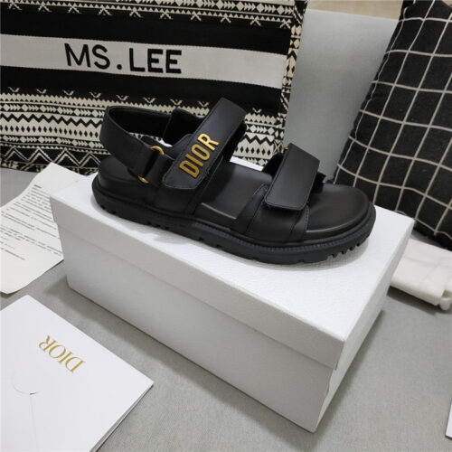 High Quality Luxury Dior Mizza Pattern Dioract Sandals – Style 25862 product detail