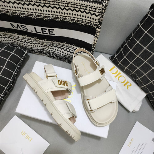 High Quality Luxury Dior Mizza Pattern Dioract Sandals – Style 68806 alternate view