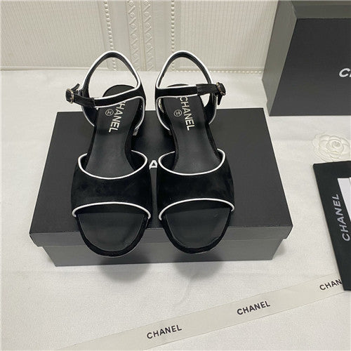 High Quality Luxury Chanel Flat Sandals Womens – Style 51142 alternate view