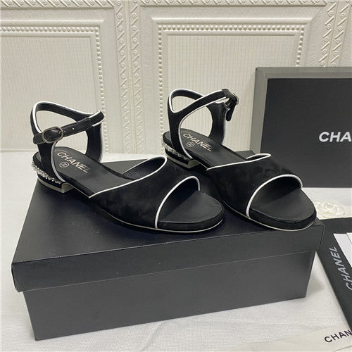 High Quality Luxury Chanel Flat Sandals Womens – Style 51142