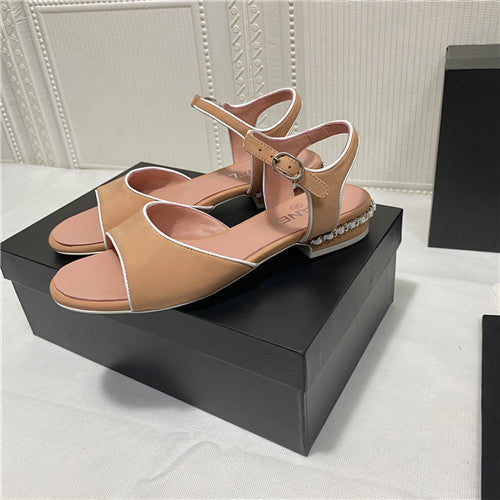 High Quality Luxury Chanel Flat Sandals Womens – Style 87302 alternate view