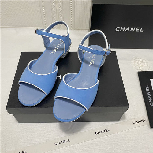 High Quality Luxury Chanel Flat Sandals Womens – Style 82214 alternate view