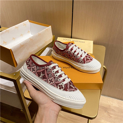 High Quality Luxury LV Sneakers Women – Style 04291 alternate view