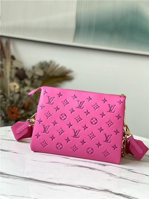 High Quality Luxury LV Coussin Bag Pink