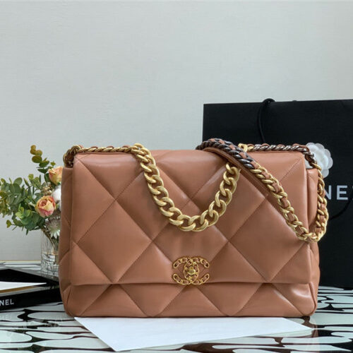 High Quality Luxury Chanel 19 Flap Bag – Style 46796 product detail