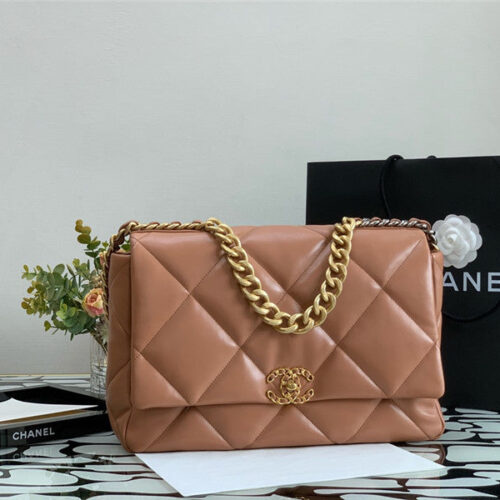 High Quality Luxury Chanel 19 Flap Bag – Style 46796