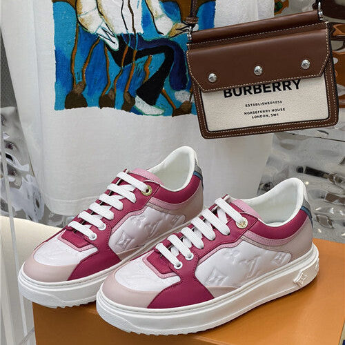High Quality Luxury Louis Vuitton Time Out Sneakers – Style 85443