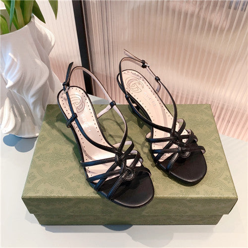 High Quality Luxury Gucci Mid-Heel Sandals