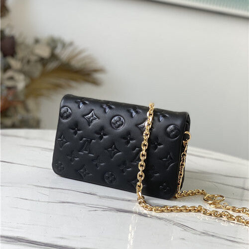 High Quality Luxury LV Pochette Coussin Leather Goods alternate view