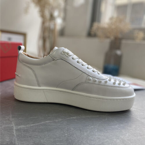 High Quality Luxury Christian Louboutin Louis Junior Spikes Sneakers – Style 64916 product detail