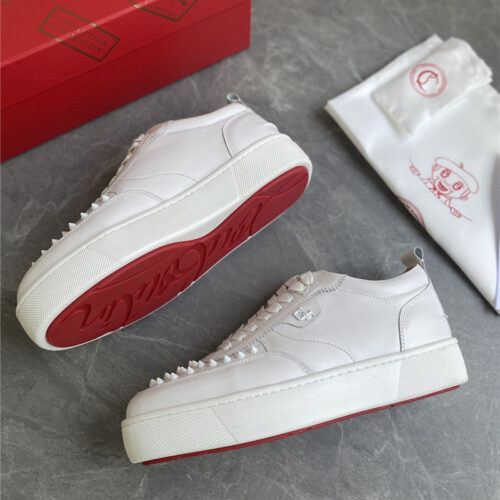 High Quality Luxury Christian Louboutin Louis Junior Spikes Sneakers – Style 64916 product detail