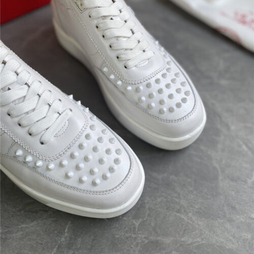 High Quality Luxury Christian Louboutin Louis Junior Spikes Sneakers – Style 64916 product detail