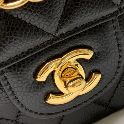 High Quality Luxury Chanel Classic Flap Caviar Leather Bag product detail