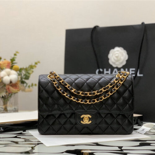 High Quality Luxury Chanel Classic Flap Caviar Leather Bag product detail