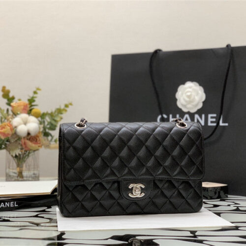High Quality Luxury Chanel Classic Flap Caviar Leather Shoulder Bag product image