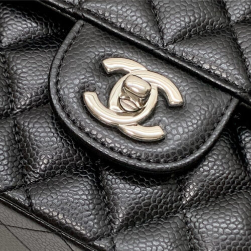 High Quality Luxury Chanel Classic Flap Caviar Leather Shoulder Bag product detail