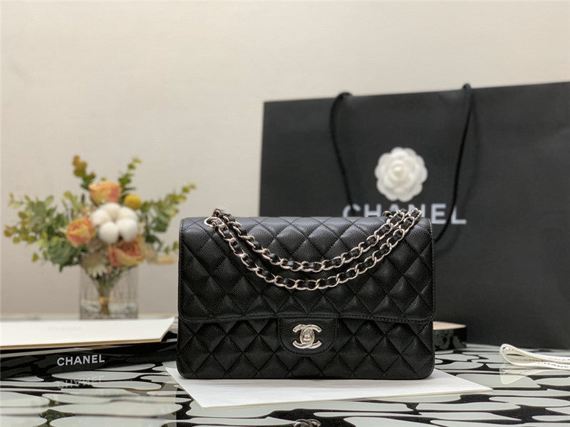 High Quality Luxury Chanel Classic Flap Caviar Leather Shoulder Bag product detail