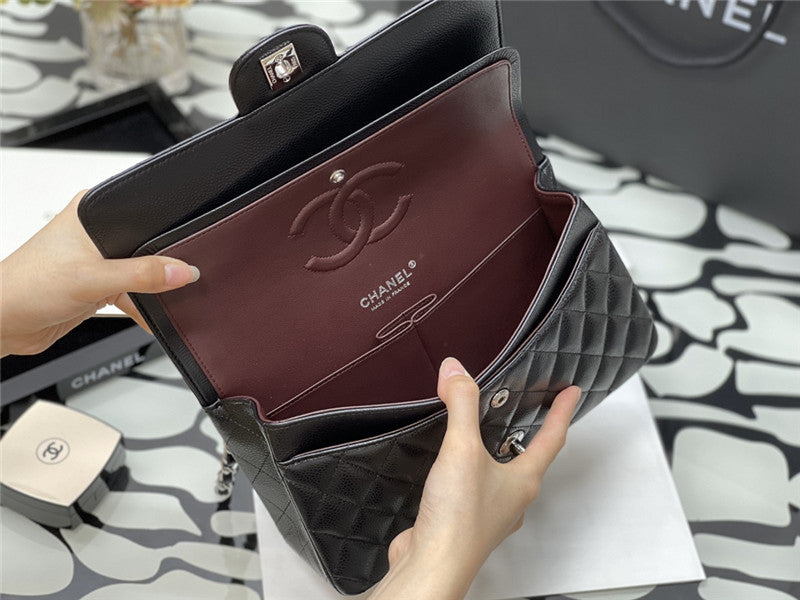 High Quality Luxury Chanel Classic Flap Caviar Leather Shoulder Bag product detail