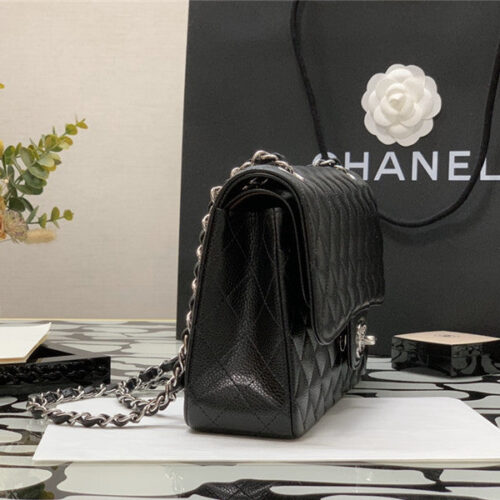 High Quality Luxury Chanel Classic Flap Caviar Leather Shoulder Bag product detail