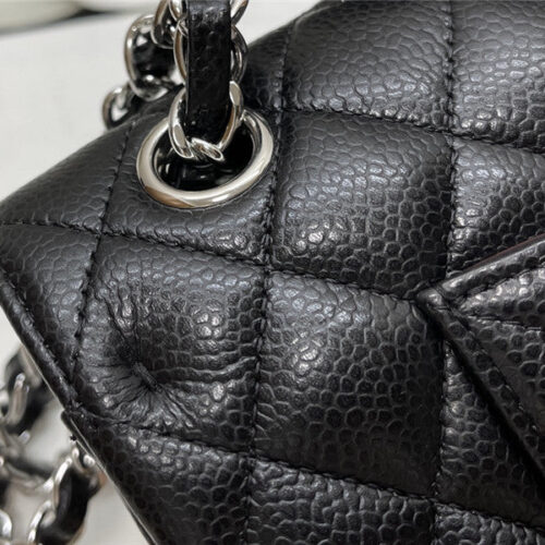 High Quality Luxury Chanel Classic Flap Caviar Leather Shoulder Bag product detail