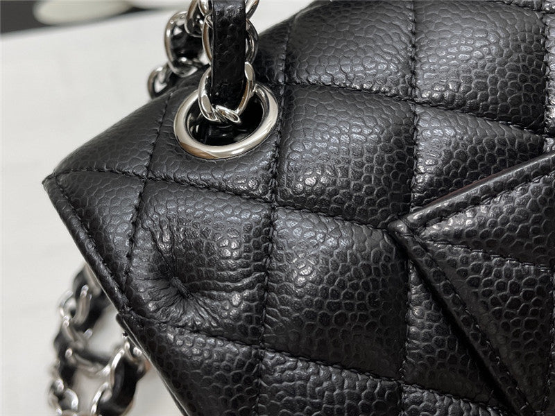 High Quality Luxury Chanel Classic Flap Caviar Leather Shoulder Bag product detail