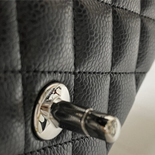 High Quality Luxury Chanel Classic Flap Caviar Leather Bag Small product detail