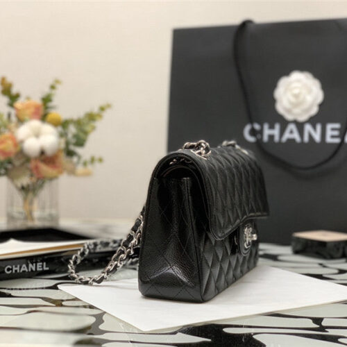 High Quality Luxury Chanel Classic Flap Caviar Leather Bag Small product detail