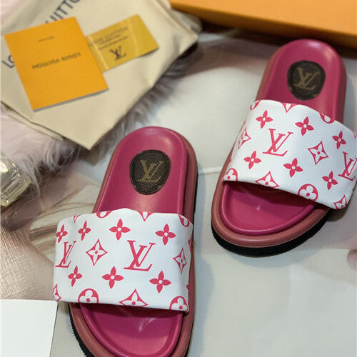 High Quality Luxury LV Flat Slippers product detail