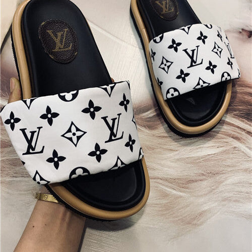 High Quality Luxury LV Flat Slippers – Style 77283 product detail