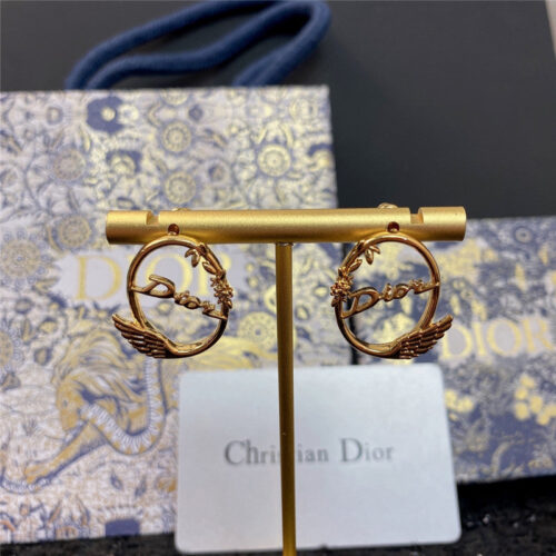 High Quality Luxury Dior Stud Earrings – Style 50917 alternate view