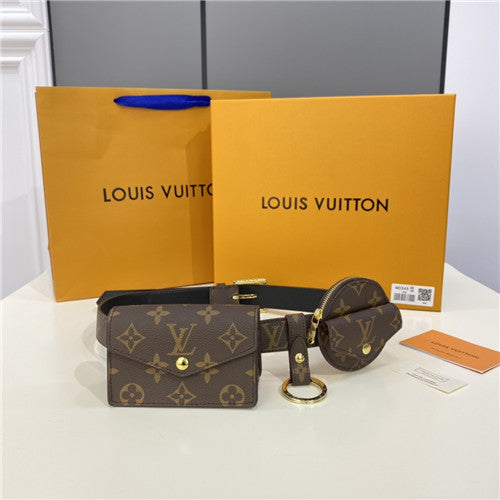High Quality Luxury LV Daily Multi Pocket Belt