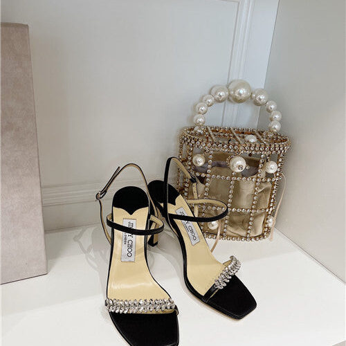 High Quality Luxury Jimmy Choo Heel Sandals product detail