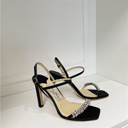 High Quality Luxury Jimmy Choo Heel Sandals alternate view
