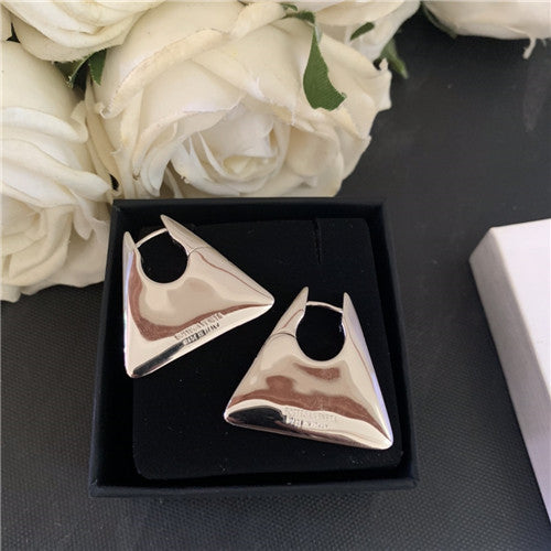 High Quality Luxury Bottega Veneta Bv Triangle Earrings – Style 49431 alternate view