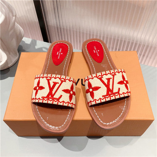 High Quality Luxury LV Flat Sandals Womens – Style 80675 alternate view