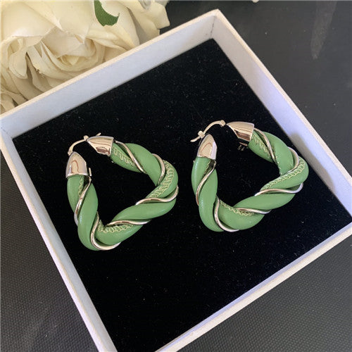 High Quality Luxury Bottega Veneta Bv Triangle Earrings