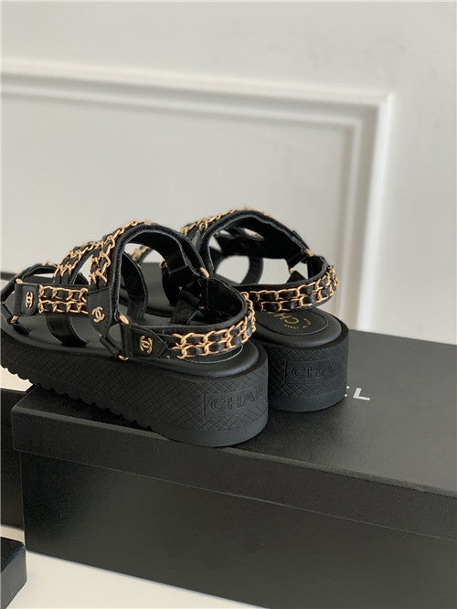 High Quality Luxury Chanel Platform Sandals Womens – Style 48486 product detail