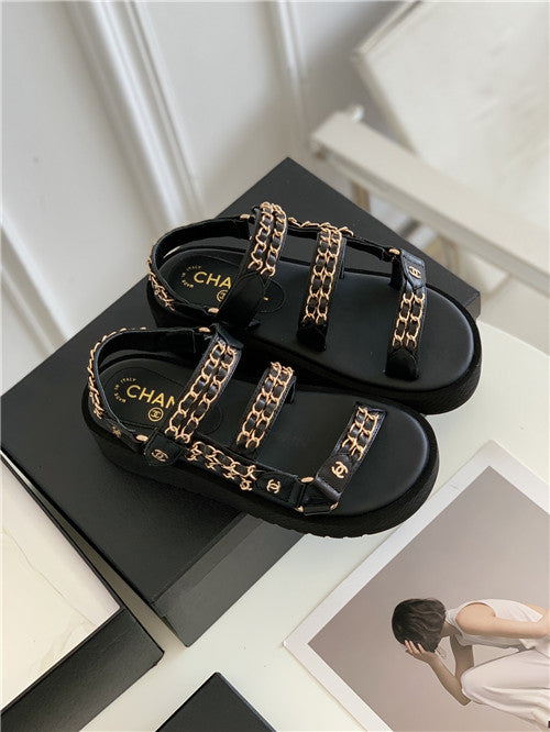 High Quality Luxury Chanel Platform Sandals Womens – Style 48486 product detail
