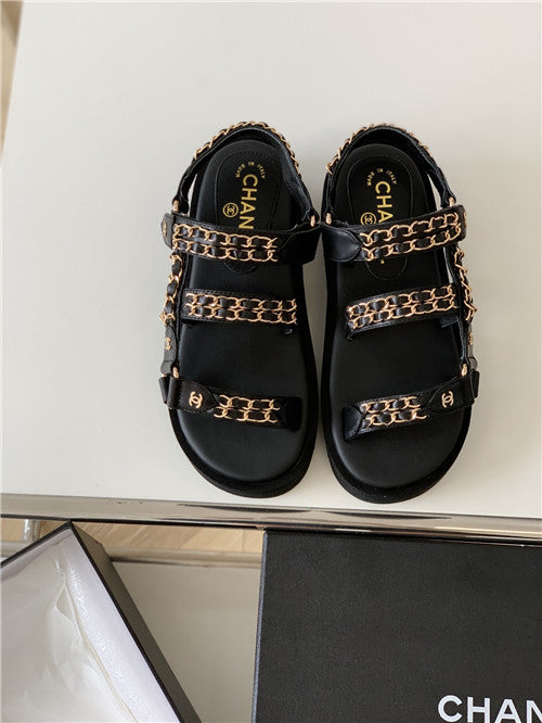 High Quality Luxury Chanel Platform Sandals Womens – Style 48486 product detail