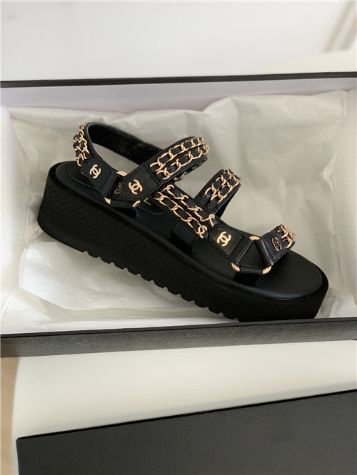 High Quality Luxury Chanel Platform Sandals Womens – Style 48486 product detail