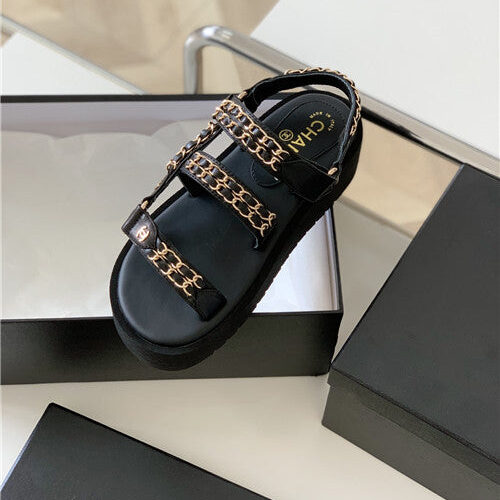 High Quality Luxury Chanel Platform Sandals Womens – Style 48486 product detail