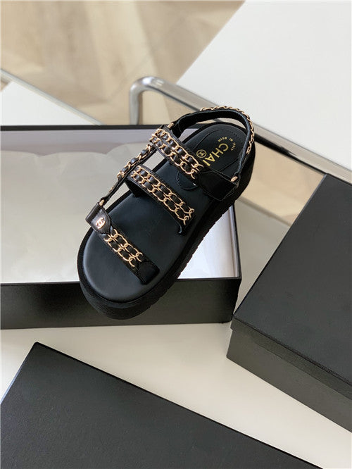 High Quality Luxury Chanel Platform Sandals Womens – Style 48486 product detail