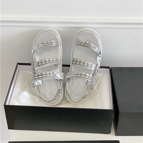 High Quality Luxury Chanel Platform Sandals Womens – Style 79558 product detail