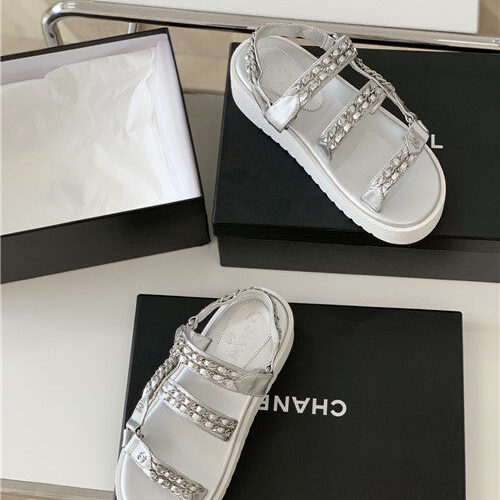 High Quality Luxury Chanel Platform Sandals Womens – Style 79558 product detail