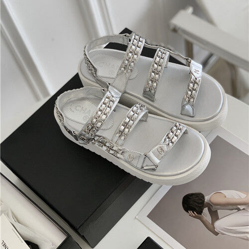 High Quality Luxury Chanel Platform Sandals Womens – Style 79558 product detail