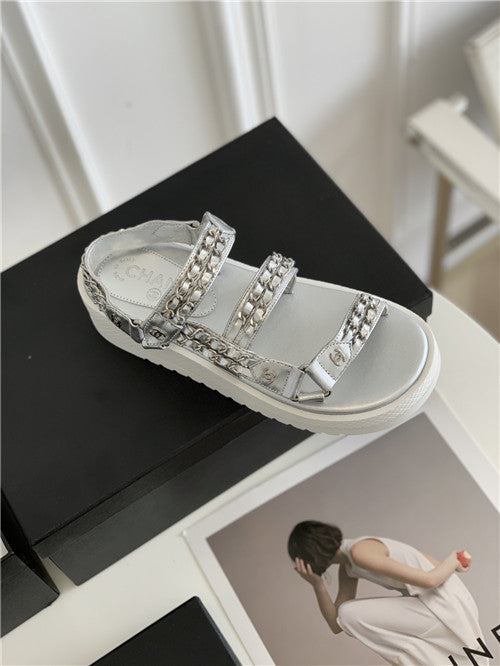 High Quality Luxury Chanel Platform Sandals Womens – Style 79558 product detail